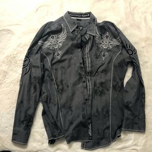 Roar Button Up Shirt